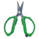 Ножиці Katran Line Scissors Titanium Сoated 120mm (green handle)
