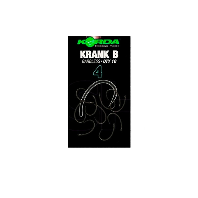 Гачки Korda Krank Barbless №10