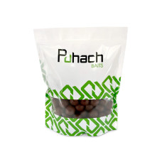 Пилячі бойли Puhach Baits Natural Line Soluble Boilies 24 mm 1 kg - Strawberry (Полуниця)
