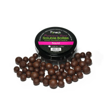 Пилячі насадочні бойли Puhach Baits Premium Soluble Boilies 16/20 mm - Squid (Кальмар)