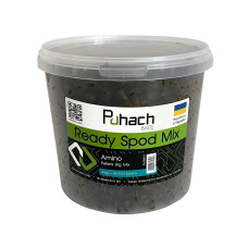 Спод мікс Puhach Baits Ready Spod Mix – Amino Pellets + Boilies 3.5 kg