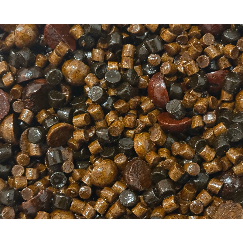 Спод мікс Puhach Baits Ready Spod Mix – Amino Pellets + Boilies 3.5 kg