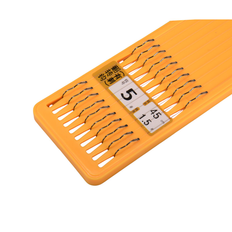 Готовий повідець з гачком Herabuna Ready Hooks With Line 45см 0.23мм