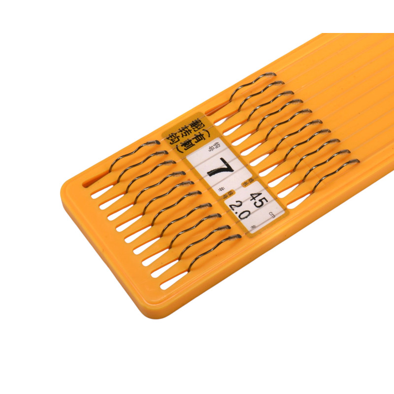 Готовий повідець з гачком Herabuna Ready Hooks With Line 45см 0.25мм