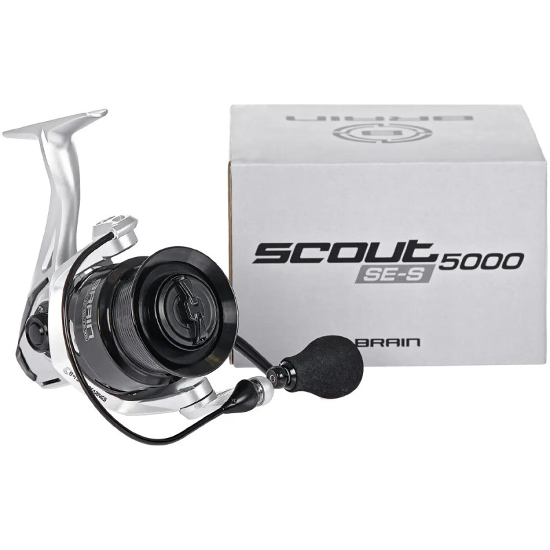 Котушка Brain Scout SE-S 5000S 8+1BB Silver