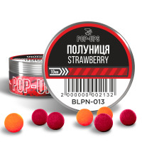 Бойлы  INTERKRILL Pop-up Клубника/Strawberry 10 мм