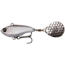 Тейл-спінер Savage Gear Fat Tail Spin 55mm 9g White Silver 
