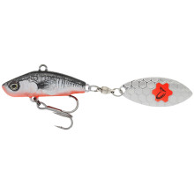 Тейл-спінер Savage Gear 3D Sticklebait Tailspin 73mm 13g Black Red