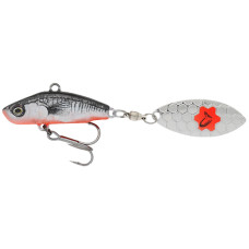 Тейл-спінер Savage Gear 3D Sticklebait Tailspin 73mm 13g Black Red