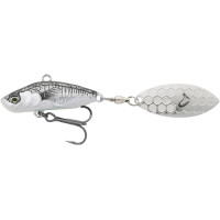 Тейл-спінер Savage Gear 3D Sticklebait Tailspin 65mm 9g Black Silver