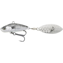 Тейл-спінер Savage Gear 3D Sticklebait Tailspin 65mm 9g Black Silver