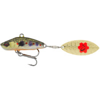 Тейл-спінер Savage Gear 3D Sticklebait Tailspin 65mm 9g Brown Trout Smolt