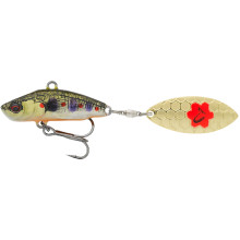 Тейл-спінер Savage Gear 3D Sticklebait Tailspin 65mm 9g Brown Trout Smolt