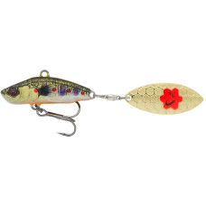 Тейл-спінер Savage Gear 3D Sticklebait Tailspin 65mm 9g Brown Trout Smolt