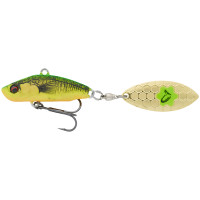 Тейл-спінер Savage Gear 3D Sticklebait Tailspin 73mm 13g Firetiger