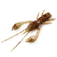 Силикон FishUp Real Craw 1.5" #045 Green Pumpkin/Red & Black
