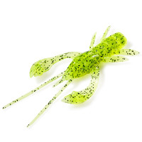 Силикон FishUp Real Craw 2" #055 Chartreuse/Black