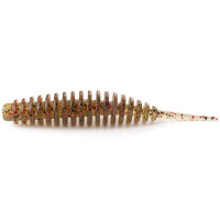 Силікон Fishup Tanta 2.5" #045 Green Pumpkin/Red & Black