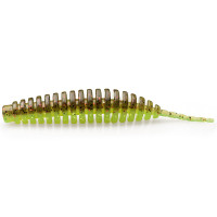Силікон Fishup Tanta 3" #203 Green Pumpkin/Flo Chartreuse