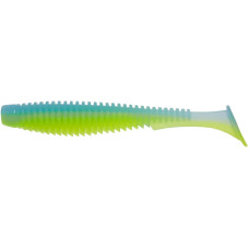 Силікон Fishup U-Shad 3.5" #206 Sky/Chartreuse
