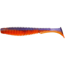 Силікон Fishup U-Shad 3" #207 Dark Violet/Orange