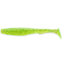 Силікон Fishup U-Shad 3.5" #026 Flo Chartreuse/Green