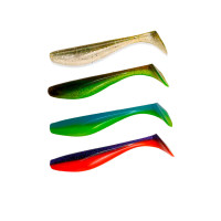 Силікон Fishup Wizzle Shad 5" #MIX02 202, 204, 206, 207