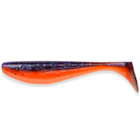 Силікон Fishup Wizzle Shad 3" #207 Dark Violet/Orange