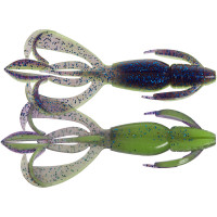 Силикон Keitech Crazy Flapper 3.6" PAL#06 Violet Lime Berry (7 шт/уп)