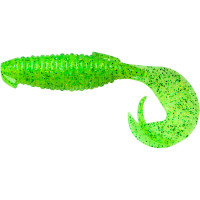 Силікон Keitech Flapper Grub 4" #424 Lime Chartreuse (7 шт/уп)