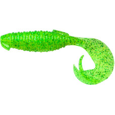 Силікон Keitech Flapper Grub 4" #424 Lime Chartreuse (7 шт/уп)