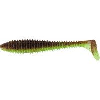 Силікон Keitech Swing Impact Fat 4.8" #401 Green PumpkinPP.Chart (5 шт/уп)
