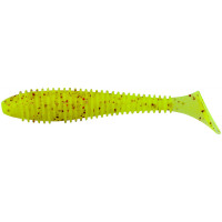 Силікон Keitech Swing Impact Fat 4.3" PAL#01 Chartreuse Red Flk (6 шт/уп)