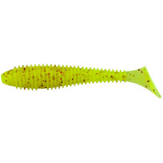 Силікон Keitech Swing Impact Fat 4.3" PAL#01 Chartreuse Red Flk (6 шт/уп)